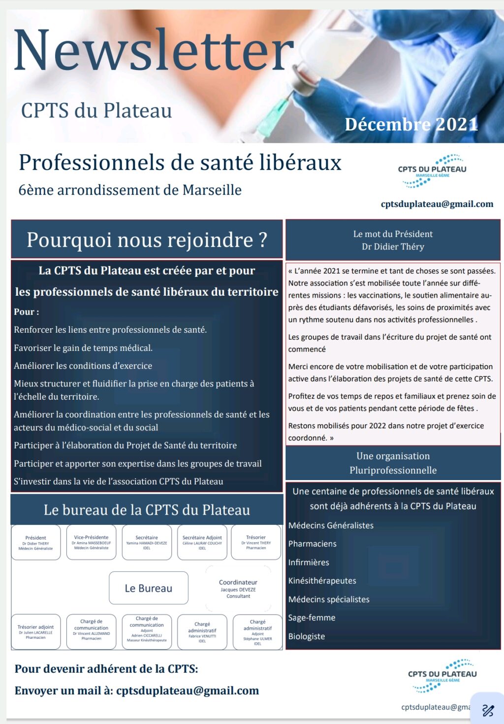 newsletter decembre 2021